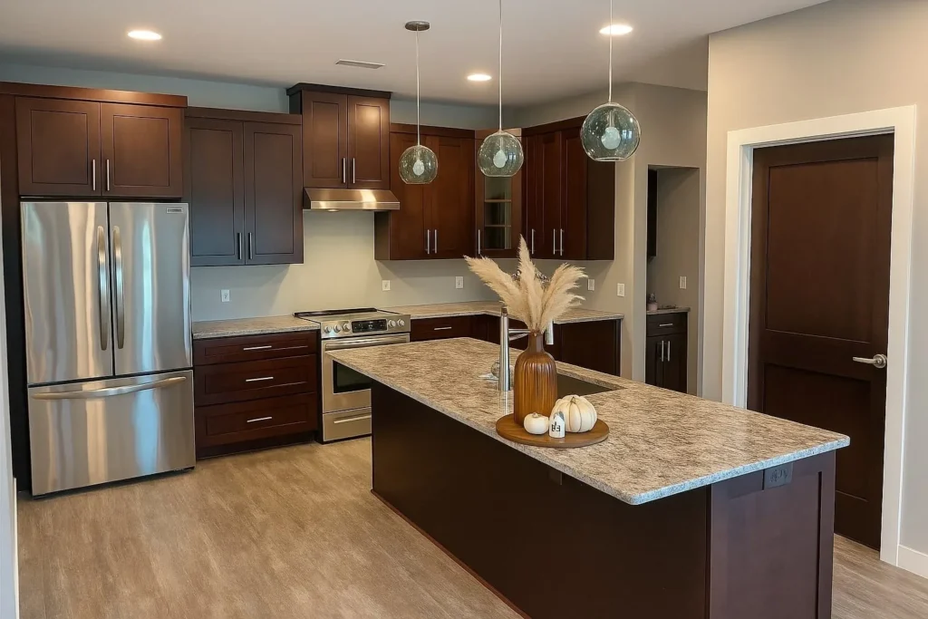 Scribe cabinet filler to wall kitchen
