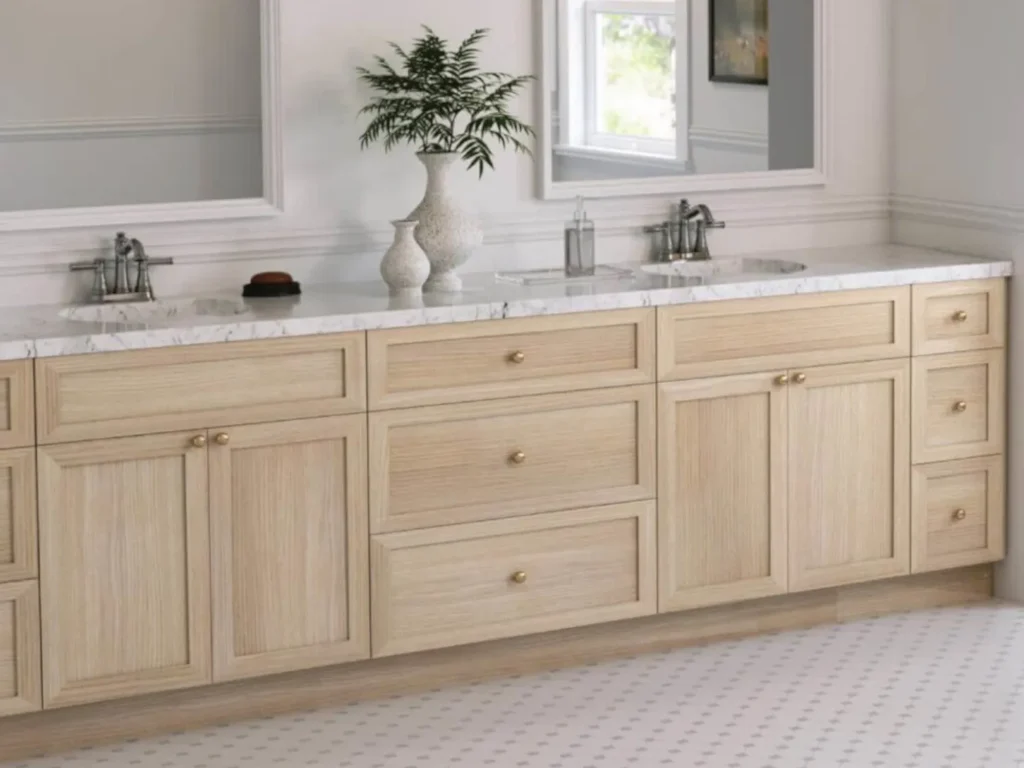 Shaker cabinets kitchen and bathroom