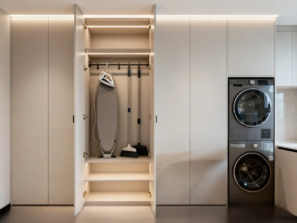 Tall laundry cabinet 1