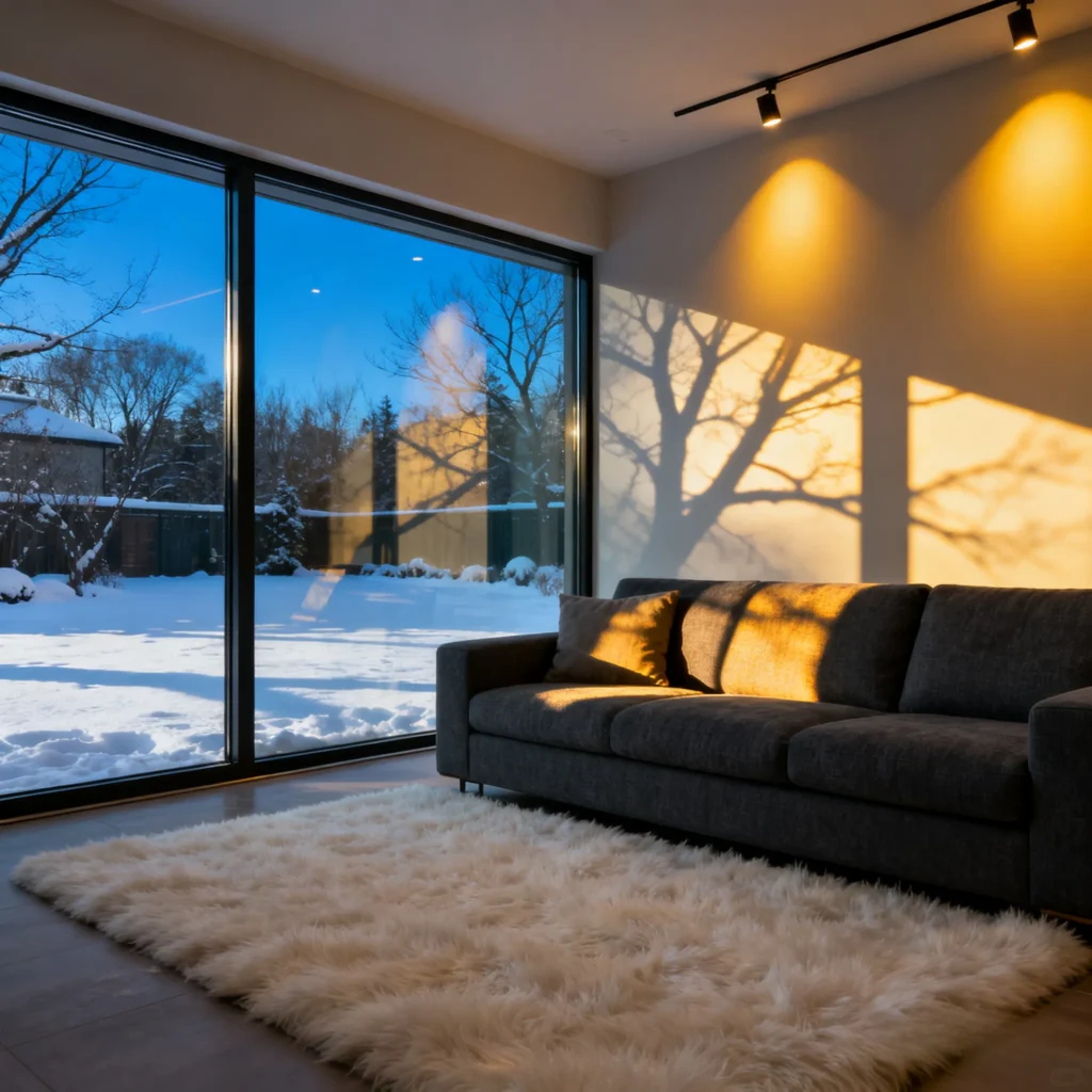 Thermal insulation picture window