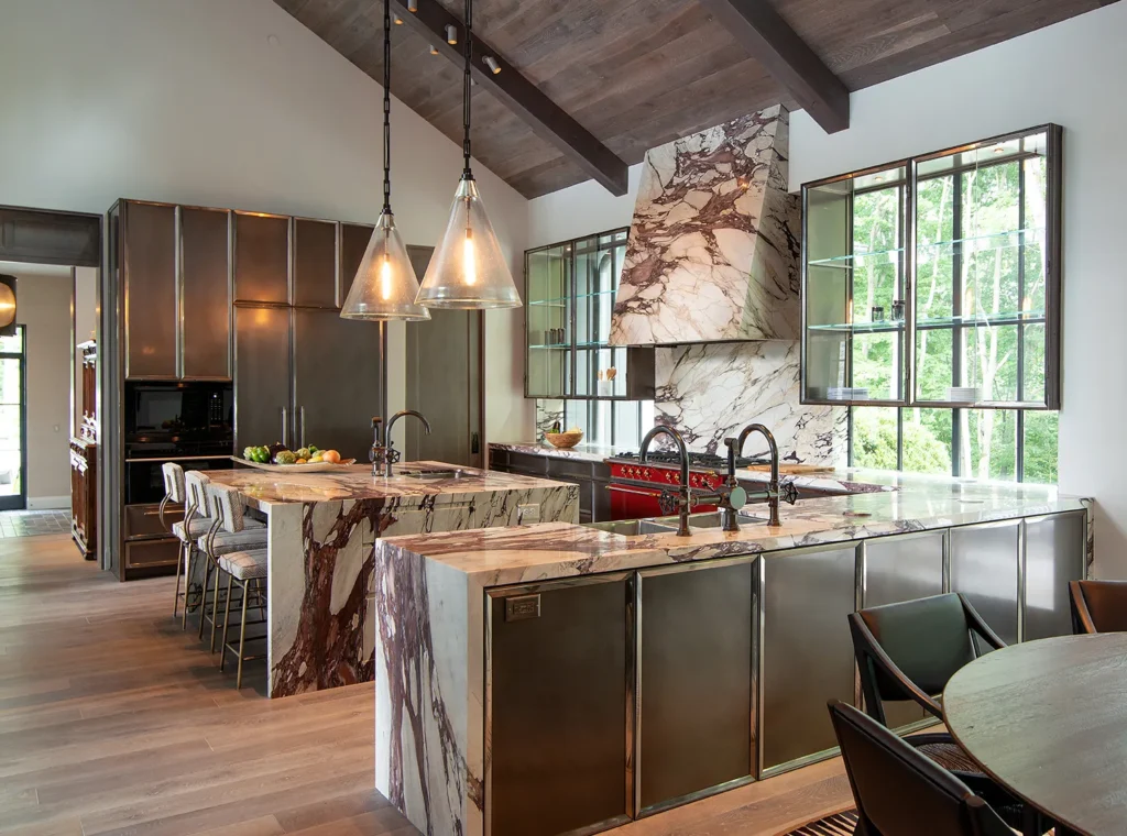 Two tier kitchen island 36 and 42 inches