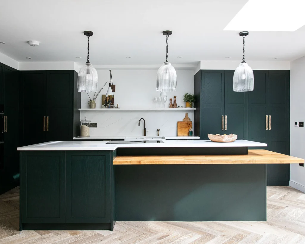 Two tier kitchen island 36 and 42 inches