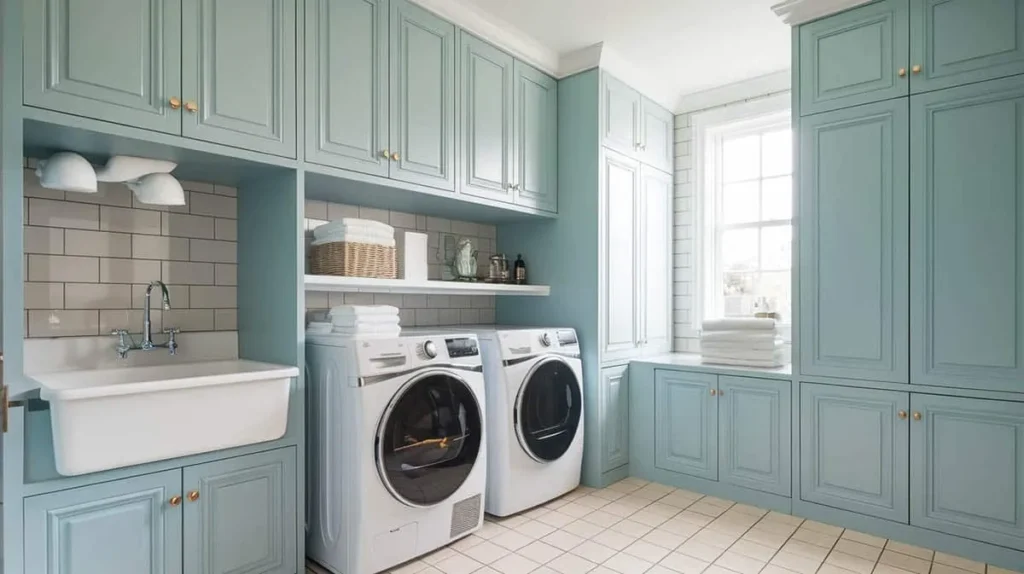 Washer dryer clearance diagram side rear front