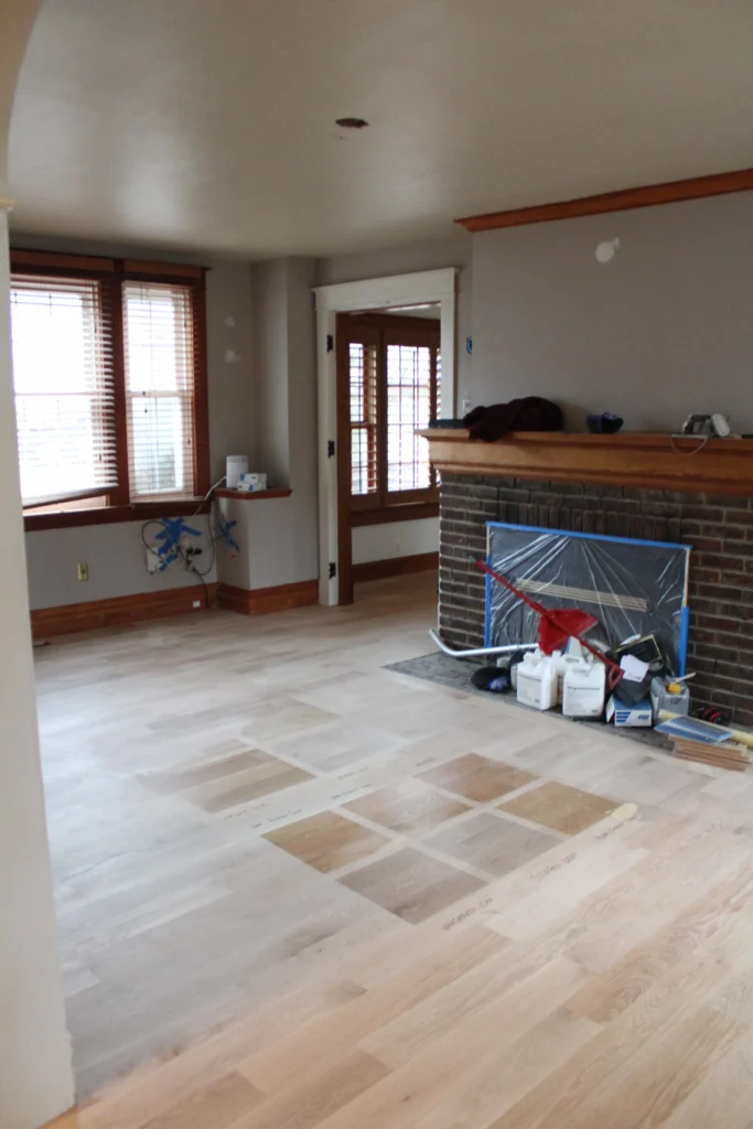White oak stain colors clear whitewash greige honey