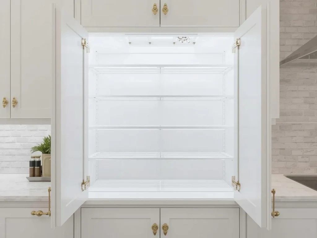 White pantry cabinet 1