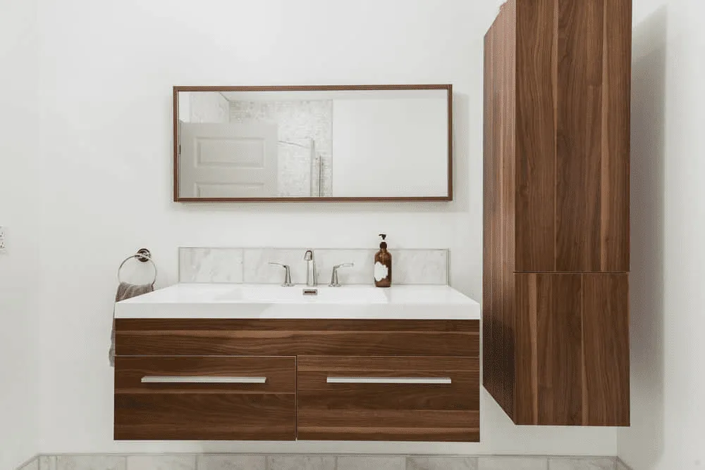 Bathroom cabinet waterproof materials