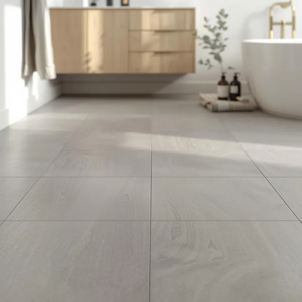 Bathroom floor tile photo