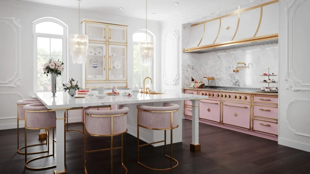 Bold kitchen cabinet colors