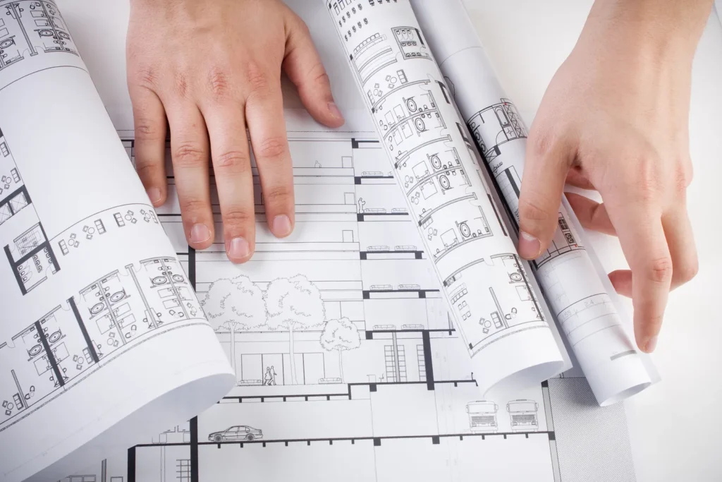 Cabinet blueprint reading