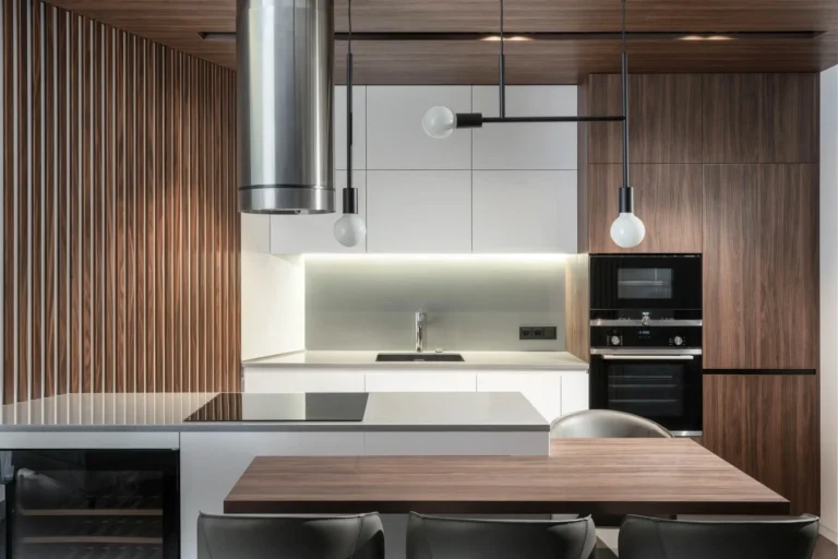 Cabinet finishes satin gloss matte