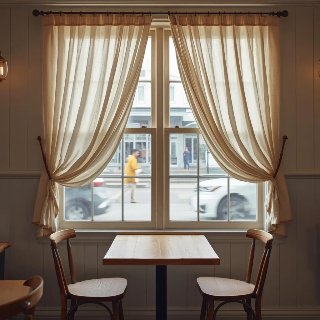 Cafe curtains