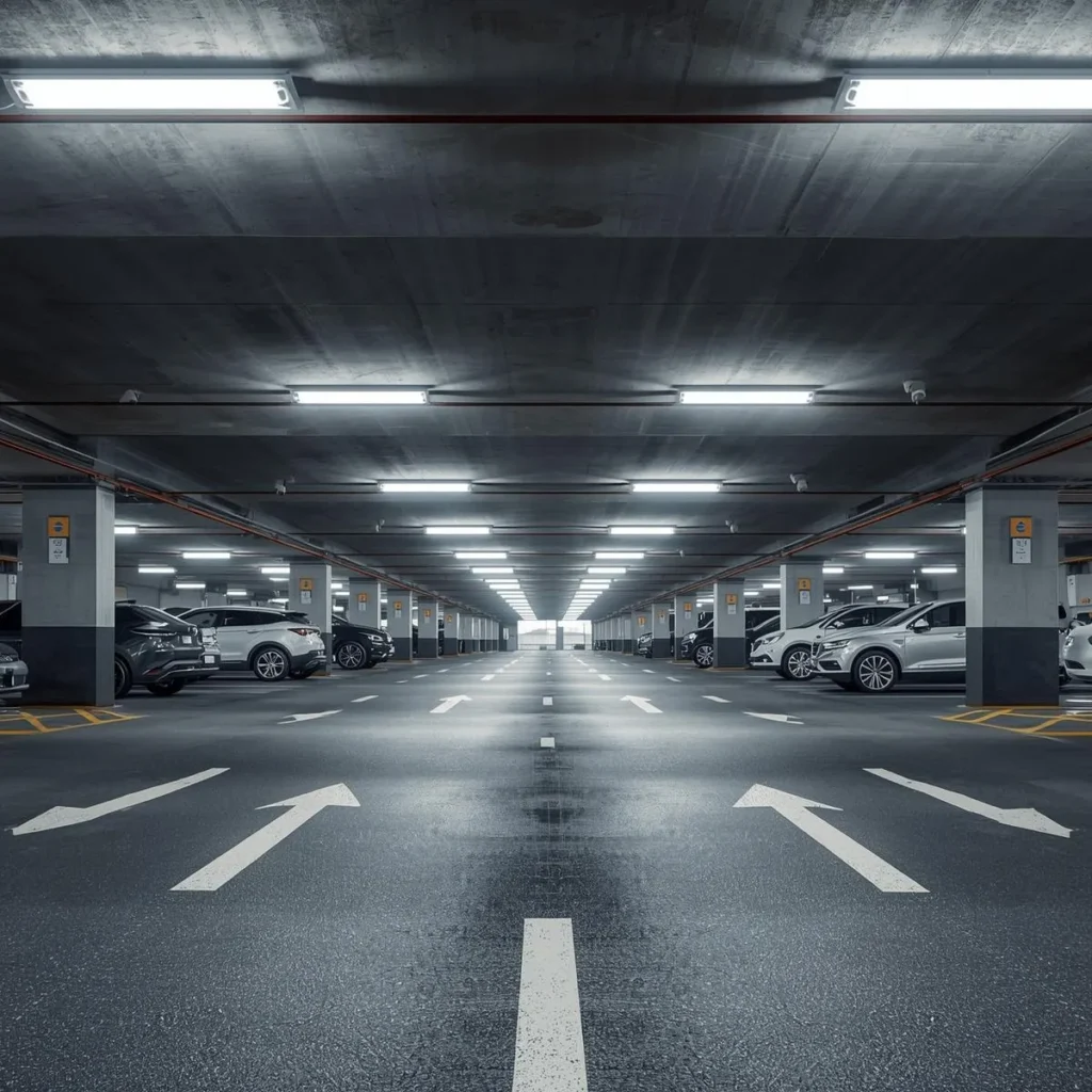 Canopy parking garage