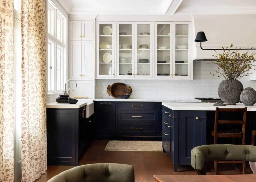Dark cabinet colors kitchen