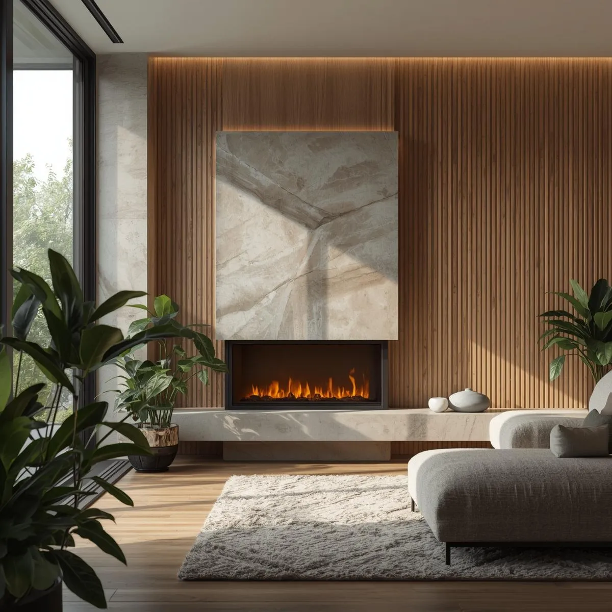 Fire and environment wall panel