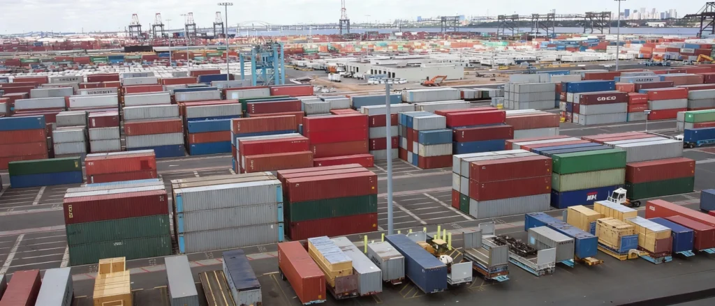 Flat pack cabinets export container