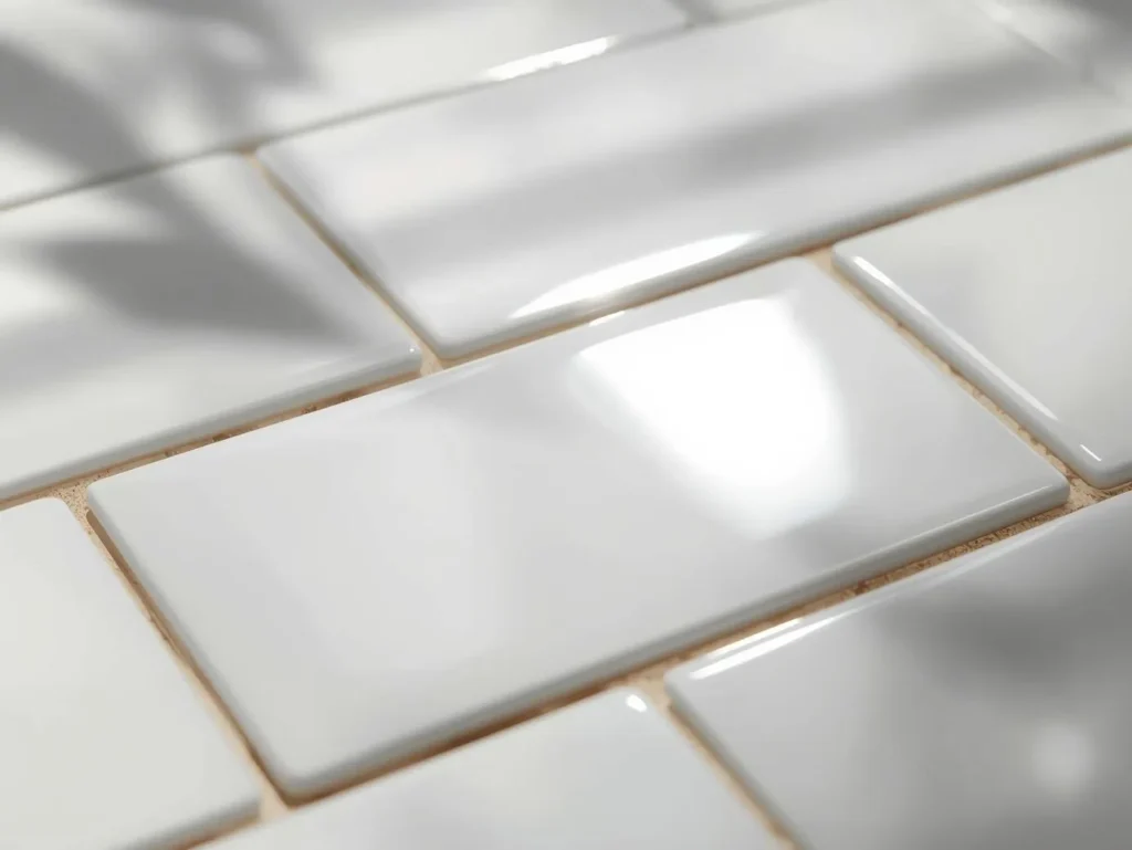 Gloss subway tile