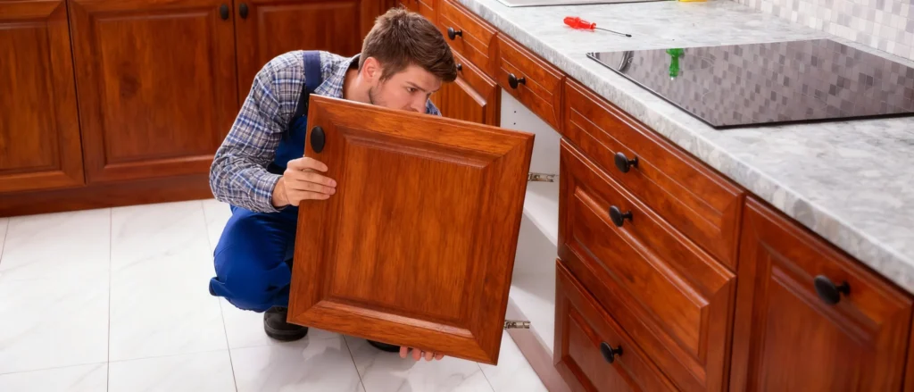 Install new cabinet doors diy