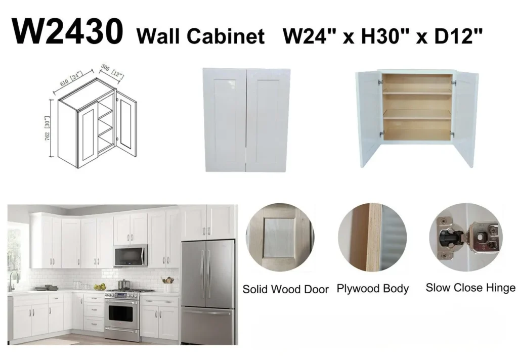 Kitchen cabinet codes w2430
