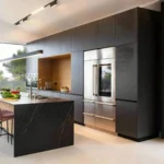 Modern american kitchen showroom cabinets