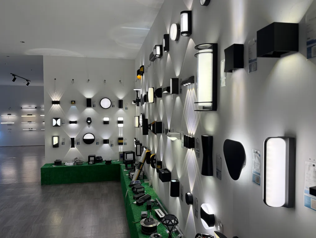 Our lighting showroom