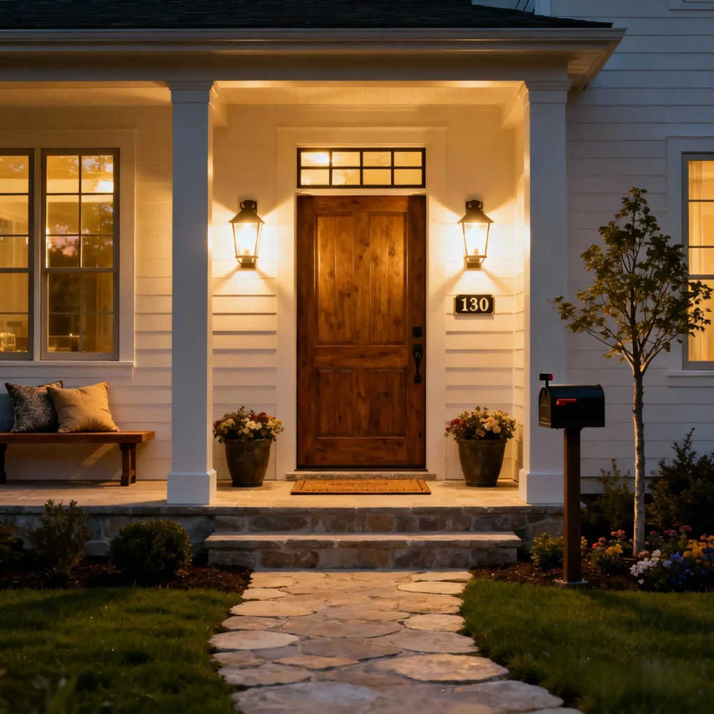 Outdoor porch lights