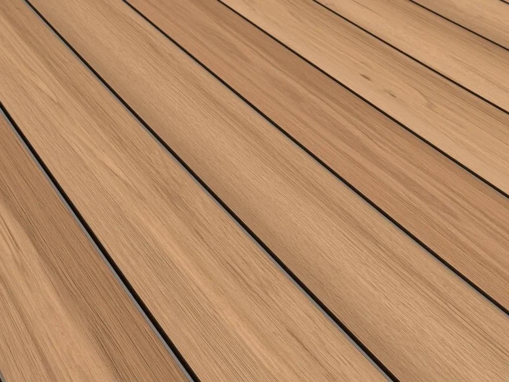 Outdoor wood look tile