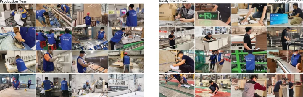 Product and quality control team