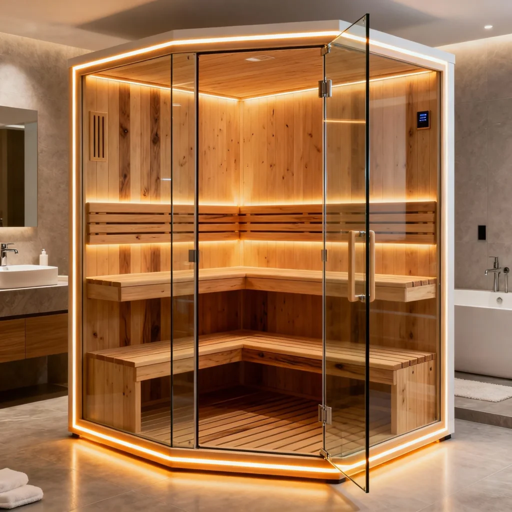 Sauna room photo