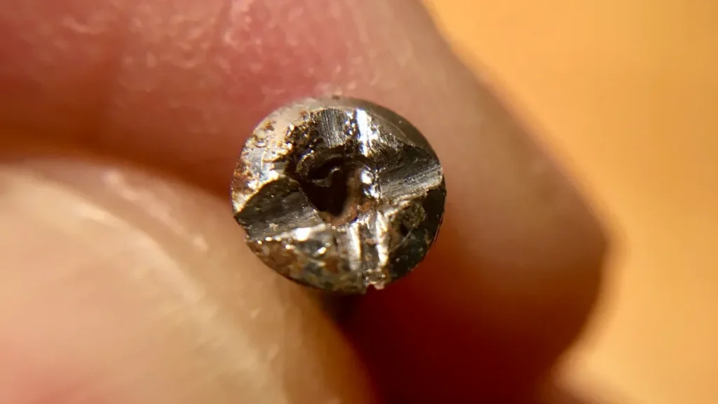 Stripped screw head macro