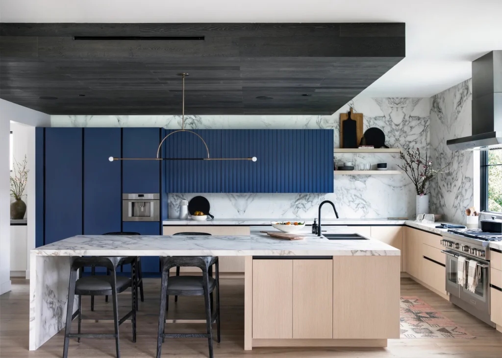 Two tone cabinet colors