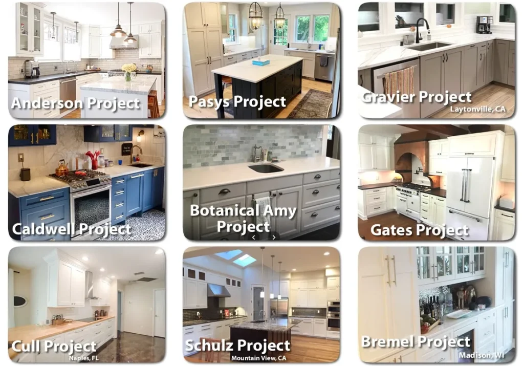Usa distributor kitchen cabinet warehouse