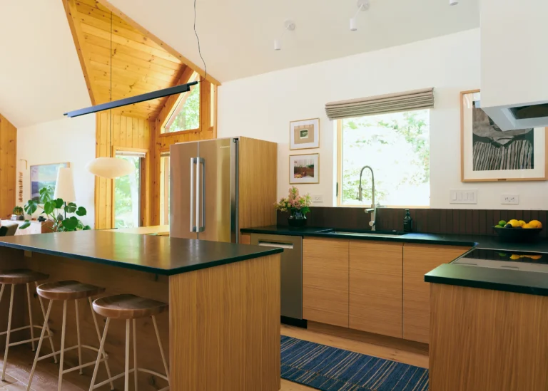 Modern kitchen mdf plywood mix design