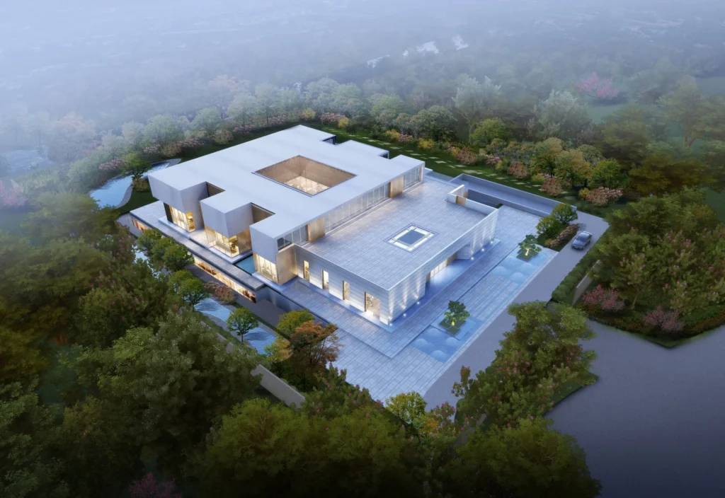 Modern villa full house customization china