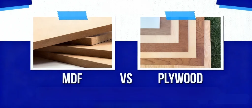 Plywood vs mdf warping test