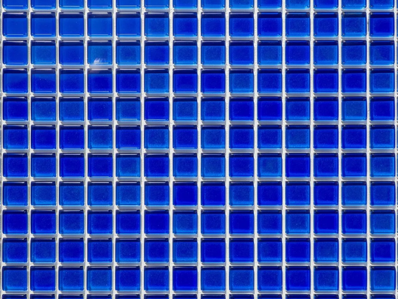 Blue Glass Mosaic Tile