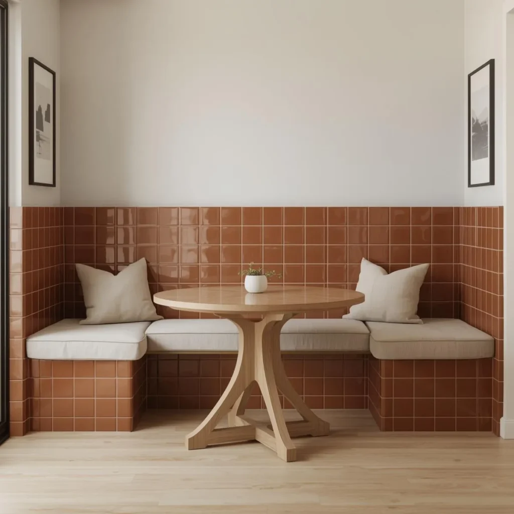 Glazed terracotta tile photo