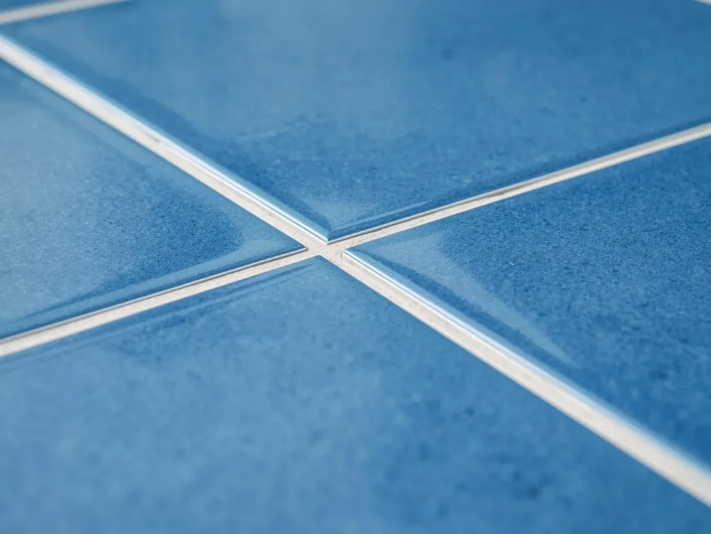 Pool Rated Blue Porcelain Tile