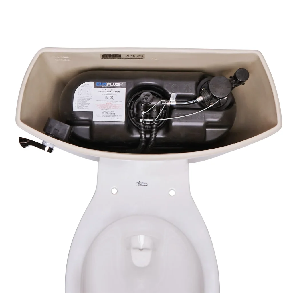 Pressure Assisted Flushing System Toilet
