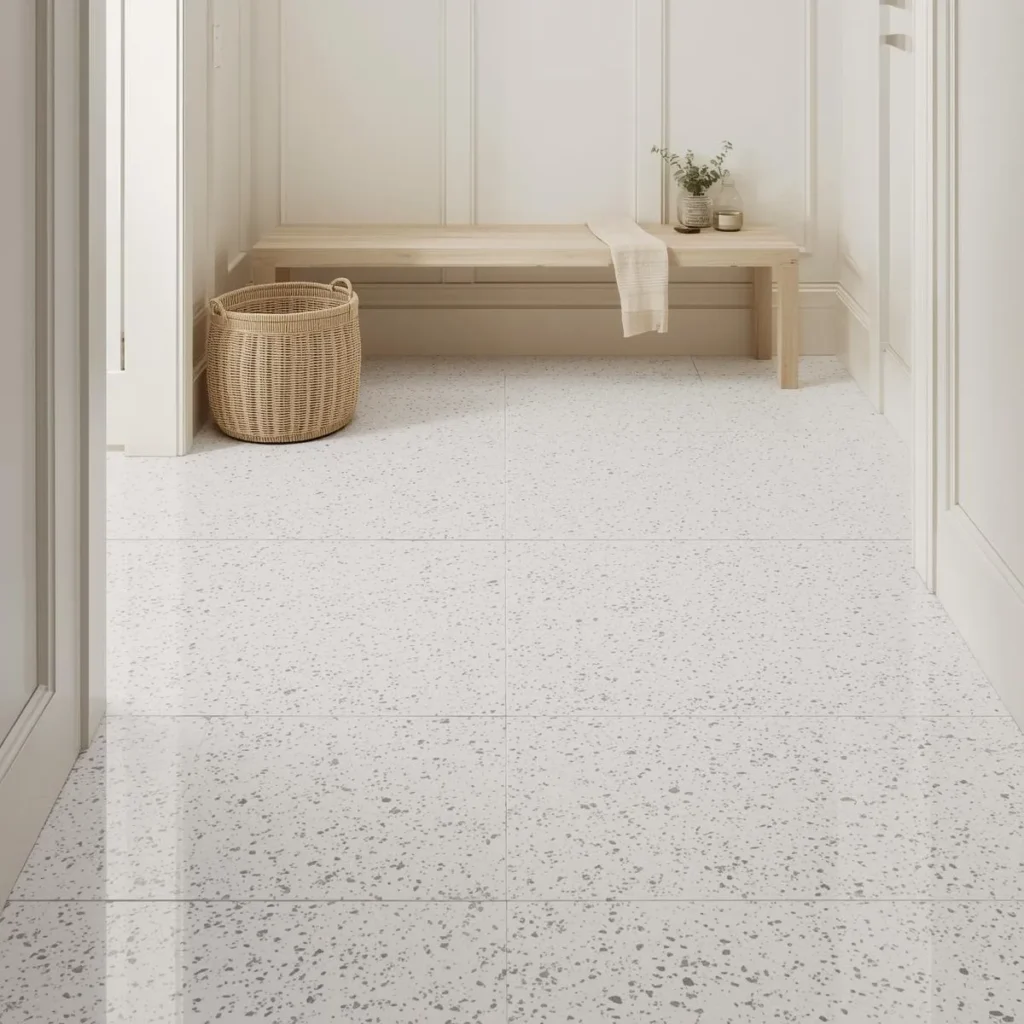 White Terrazzo Tile