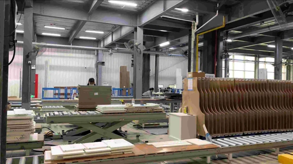 Cabinet manufacturing process