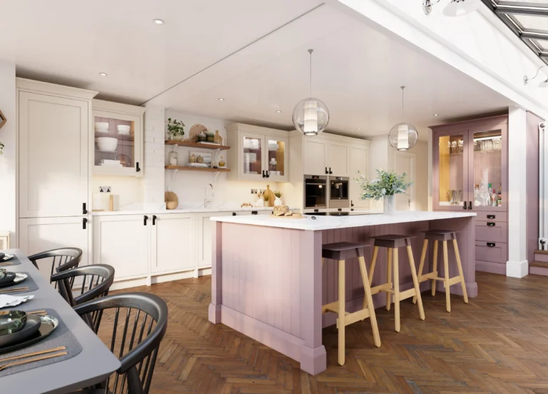 Modern shaker kitchen