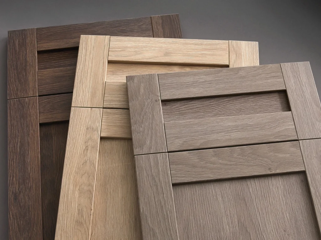 Shaker cabinet door construction