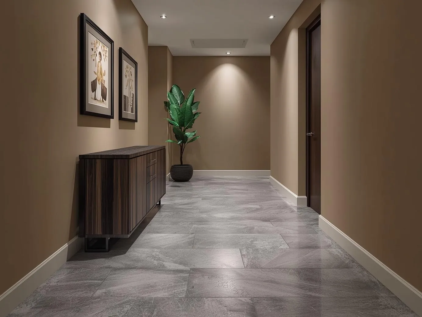 Stone Look Gray Tile