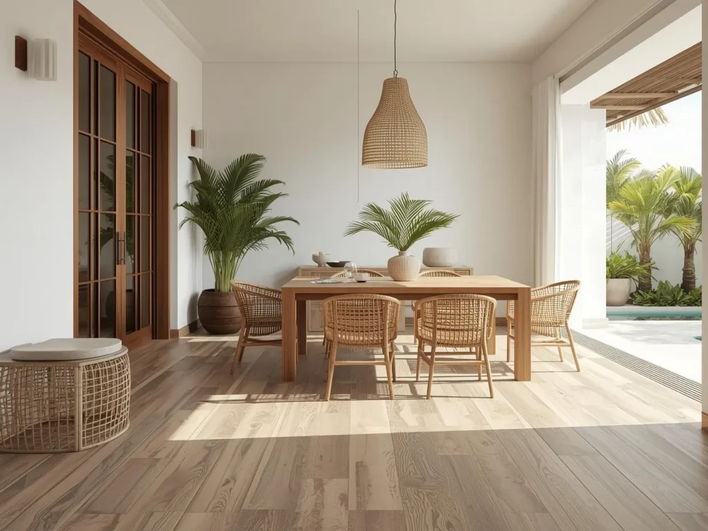 Teak Wood Look Porcelain Tile