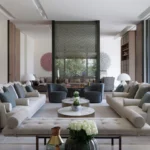 Villa living room design